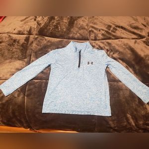 Under Armor Boys long sleeve half zip shirt